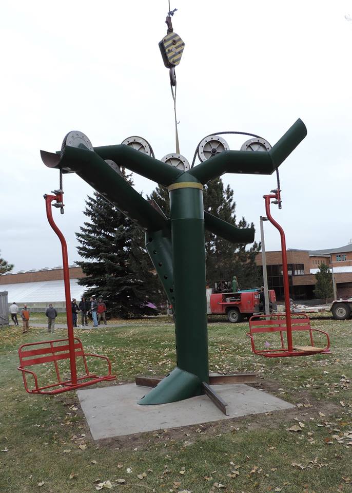 The Lift Tower Public Art Project Dedication